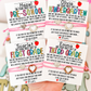 First Day of School! Mommy and Me Adjustable Bracelets, includes card, box & ribbon too!
