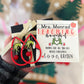 Teaching is a work of Heart! Teacher Christmas gift Grinch Earrings, Thanks for being the best teacher, Christmas Grinch earrings, personalized card, box & ribbon!