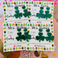 Teacher St. Patrick’s  Day Gift! Clover Earrings! Personalized St. Patrick’s Day gift, included with box+ribbon!