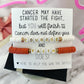 Cancer Encouragement Gift, Faith & Courage Bracelet Set