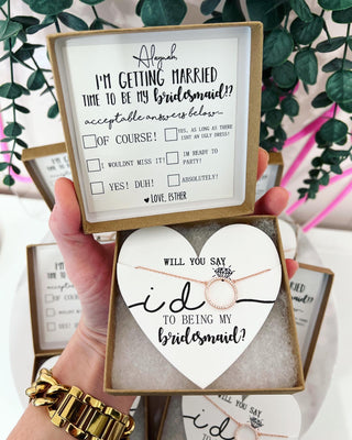 I'm Getting Married! Be My Bridesmaid?