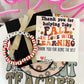 Fall in love with learning Teacher Apple bracelet Appreciation gift! Card, box & ribbon included!