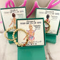 Gymnastics beaded Bracelet & custom Gymnast card