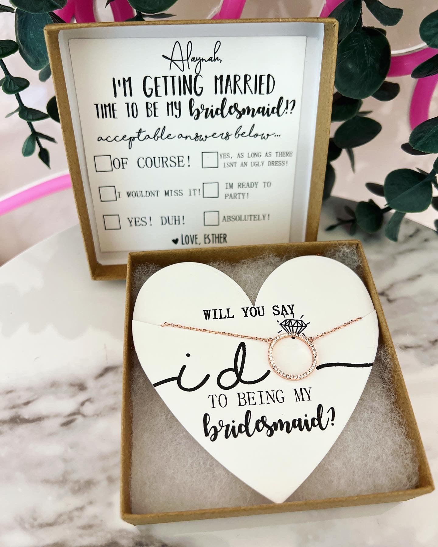 I'm Getting Married! Be My Bridesmaid?