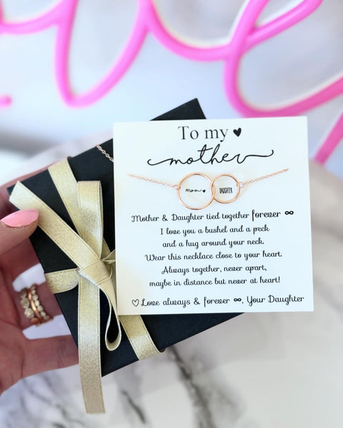 I love you a bushel a peck! Mother's Day Gift, Non-Tarnish