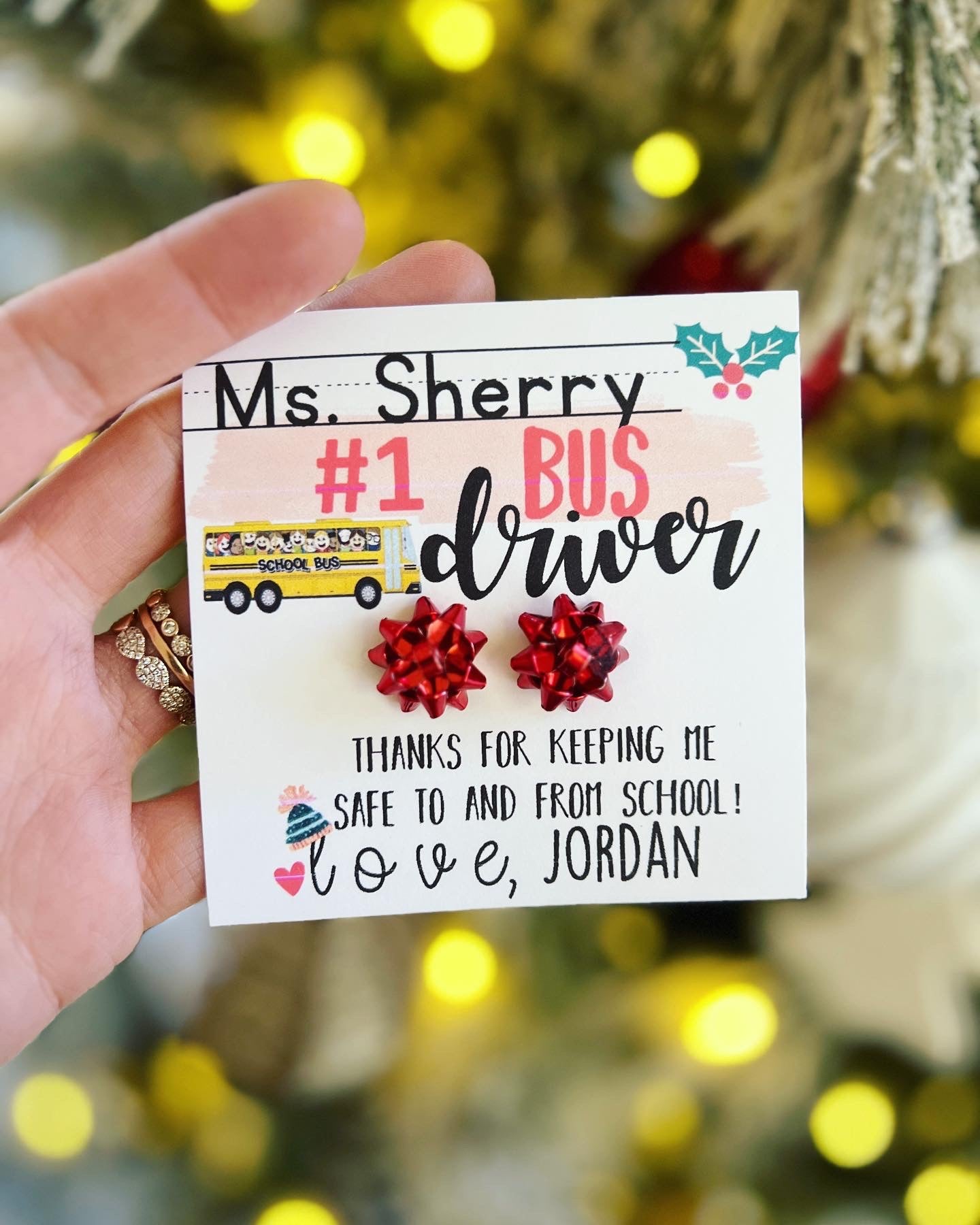 Bus Driver Holiday Christmas gift, Thanks for keeping us safe, Christm – Love Leigh Gift Co. bus-driver-holiday-christmas-gift-thanks-for-keeping-us-safe-christm-love-leigh-gift-co