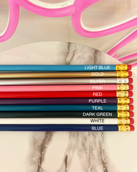 Back to School Personalized Inspirational Saying Pencils for Kids –  Designodeal