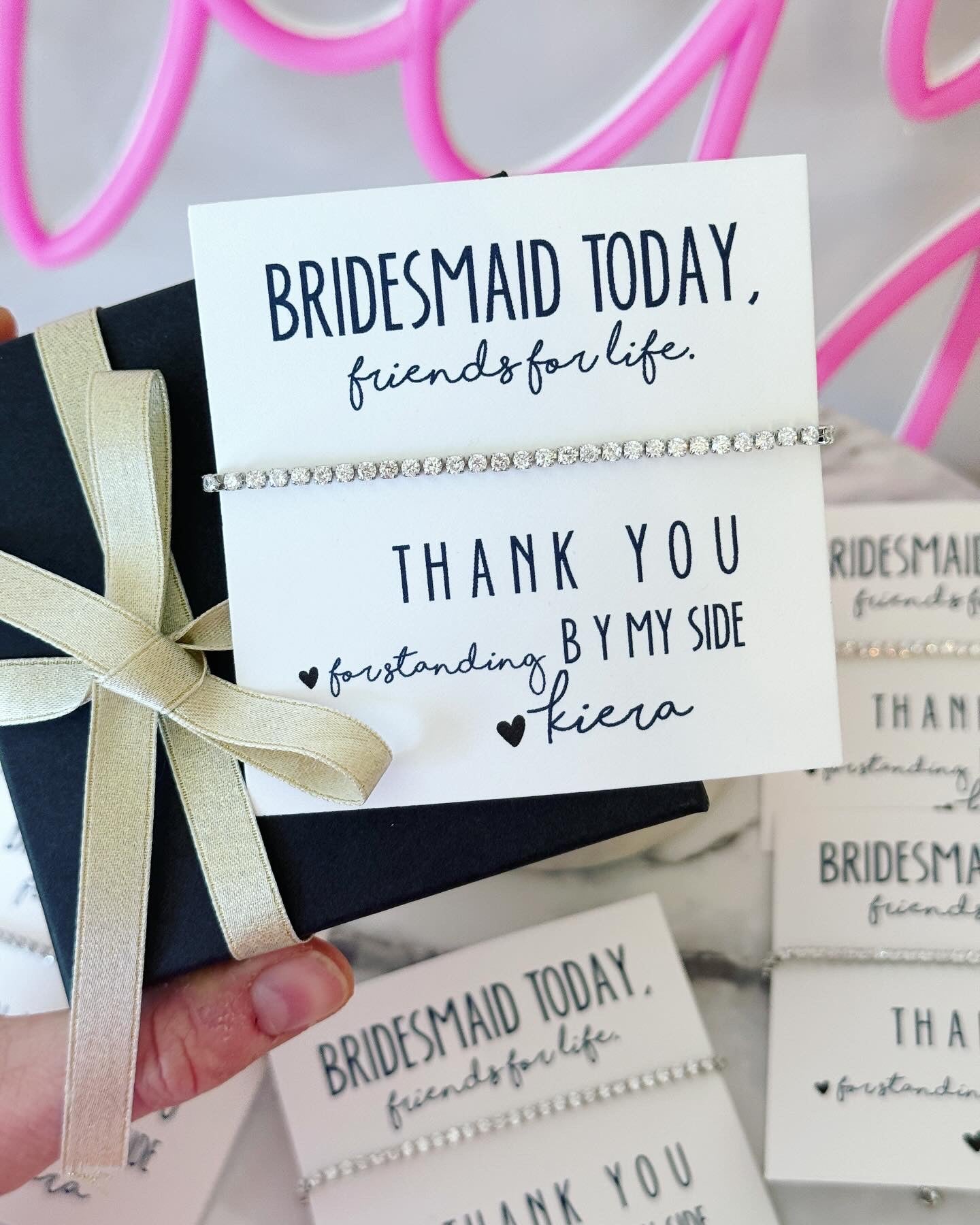 Bridesmaid Today, Friends for Life Bridal Party Bracelet
