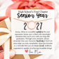 High School's Final Chapter, CZ Circle Necklace Senior Year Gift, Non-Tarnish, hypoallergenic, card, box + ribbon included!