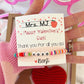 XOXO Teacher Valentine's day bracelet!