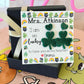Teacher St. Patrick’s  Day Gift! Clover Earrings! Personalized St. Patrick’s Day gift, included with box+ribbon!