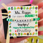 Teacher St. Patrick’s  Day Gift! Lucky Bracelet! Personalized St. Patrick’s Day gift, included with box+ribbon!