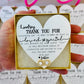 Loved and Special Bridal party earrings House Party, NON- Tarnish, hypoallergenic!