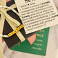 Sister Definition Card & Non-Tarnish Beaded bracelet! Box & ribbon included!