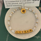 Sister Definition Card & Non-Tarnish Beaded bracelet! Box & ribbon included!