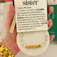 Sister Definition Card & Non-Tarnish Beaded bracelet! Box & ribbon included!