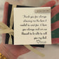 Thank you for always showing me the love that I deserve, Laser engraved "I love you Dad" tie bar, personalized card, box and ribbon!