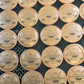 Leather Magnetic Engraved & Personalized Golf Ball Marker