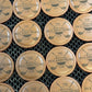 Leather Magnetic Engraved & Personalized Golf Ball Marker