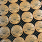 Leather Magnetic Engraved & Personalized Golf Ball Marker