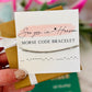 See you in Heaven,  Morse Code bracelet, encouragement gift, loss of loved one, gift of loss, card, box + ribbon included!