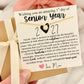 Senior Year High School CZ Dainty Stone Necklace gift for daughter or friend, Non-Tarnish, hypoallergenic, card, box + ribbon included!