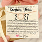 Senior Year High School CZ Circle Necklace gift for daughter or friend, Non-Tarnish, hypoallergenic, card, box + ribbon included!