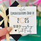 2025 Graduation Gift! Graduation Circle Pendant Necklace! NON-TARNISH! Card, box & ribbon included!