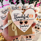 Thankful Heart Teacher Gift! Heart Studs! Non-Tarnish, box & ribbon included!