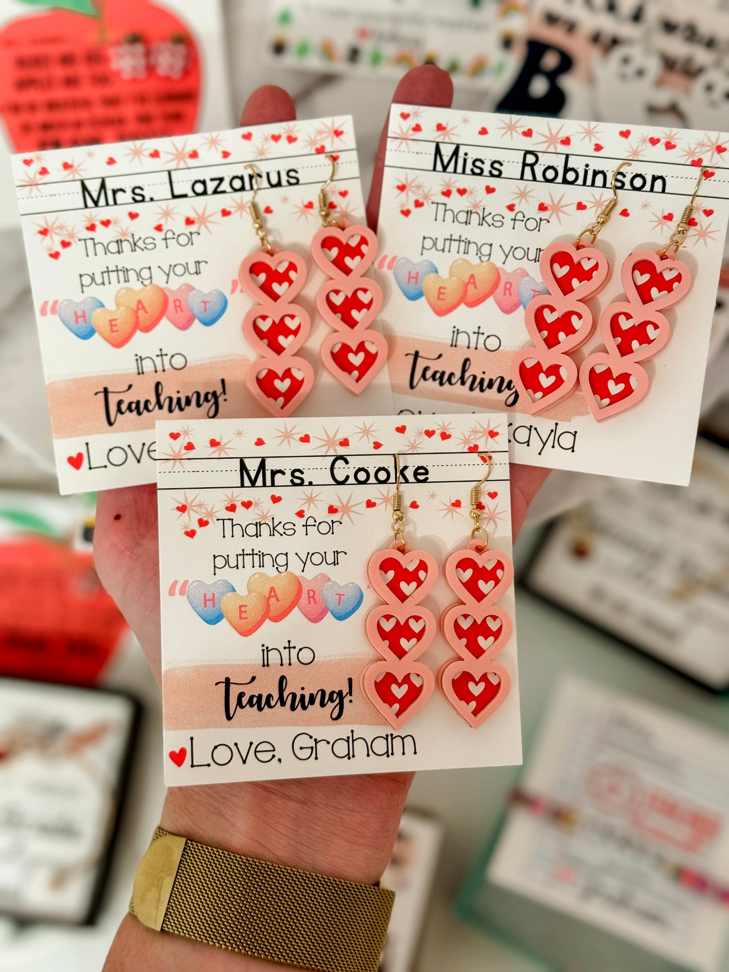 8 Pack of Teacher Gifts! Order this gift set and be set for the year! A gift for each holiday & occasion!