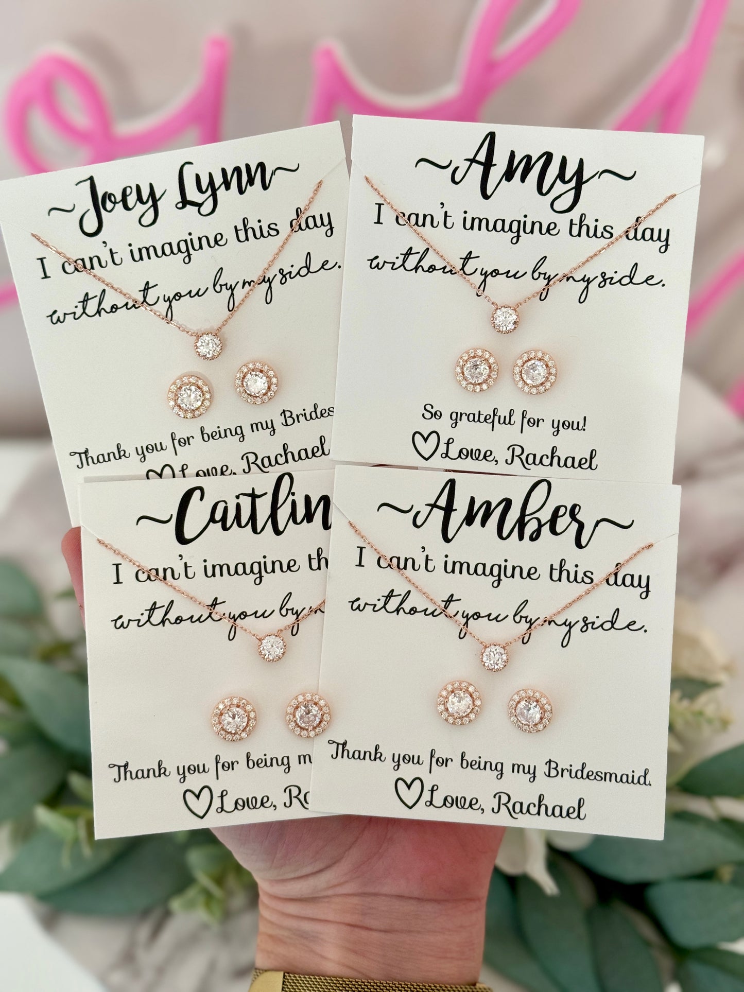 I Can't Imagine This Day Without You By My Side Gift Set