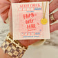 Faith Over Fear Gold stainless steel, non-tarnish necklace with card, box & ribbon included!
