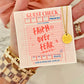 Faith Over Fear Gold stainless steel, non-tarnish necklace with card, box & ribbon included!