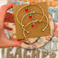 Teacher Appreciation End of Year Teacher Gift Knot Bangle! NON-TARNISH, Personalized card, bangle, box & ribbon included too!