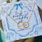 For I am Fearfully & Wonderfully Made, New Mom Infinity Necklace- Non-Tarnish!