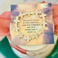 The Light Shines in the Darkness, Marble Cross bracelet, box & ribbon included!