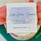 Make Heaven Crowded, Gold Cross Bracelet, Non-Tarnish, Card, Box & ribbon included!