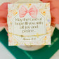 May the God of Hope & Peace Fill your heart, Gold cross Non-Tarnish Bracelet, box & ribbon included!
