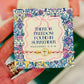 There is Freedom Found in Surrender, Pink & Gold cord cross bracelet, box & ribbon included!