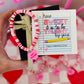 BEST TEACHER Sweetheart charm bracelet, Valentine's Day gift, How Sweet it is to be taught by YOU card, box & ribbon!