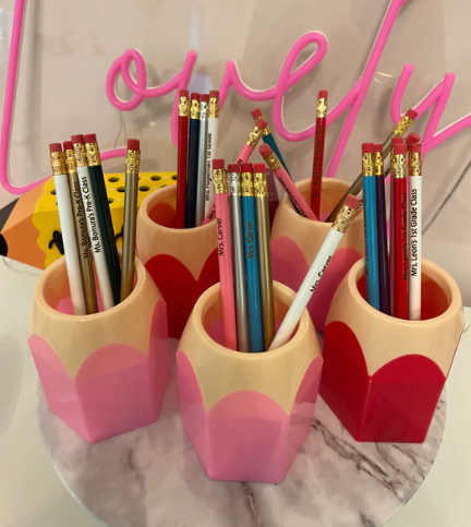 Thanks for bringing so much JOY to school! Engraved Teacher Pencils,Pe –  Love Leigh Gift Co.