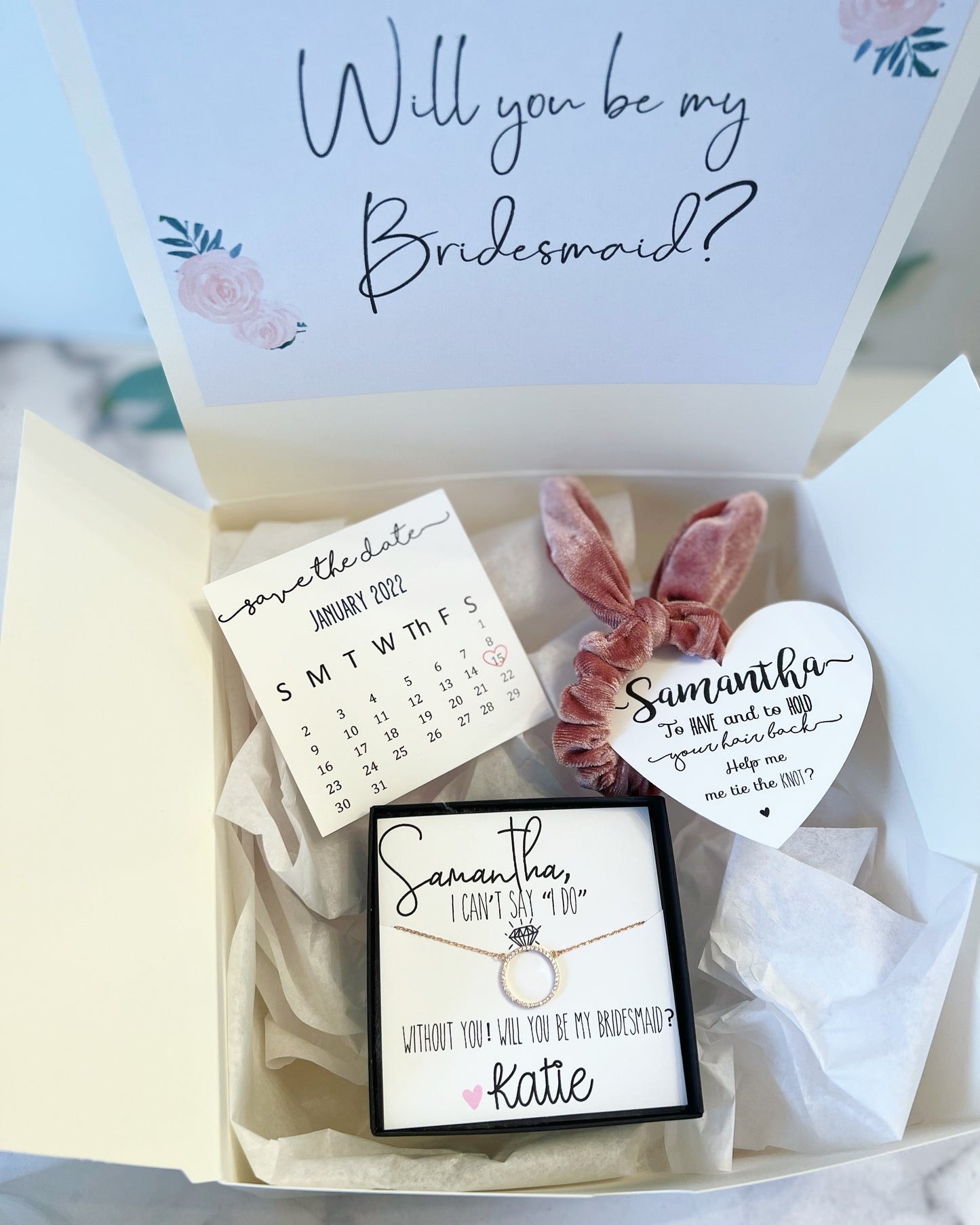 Proposal Box & Save the Date Card