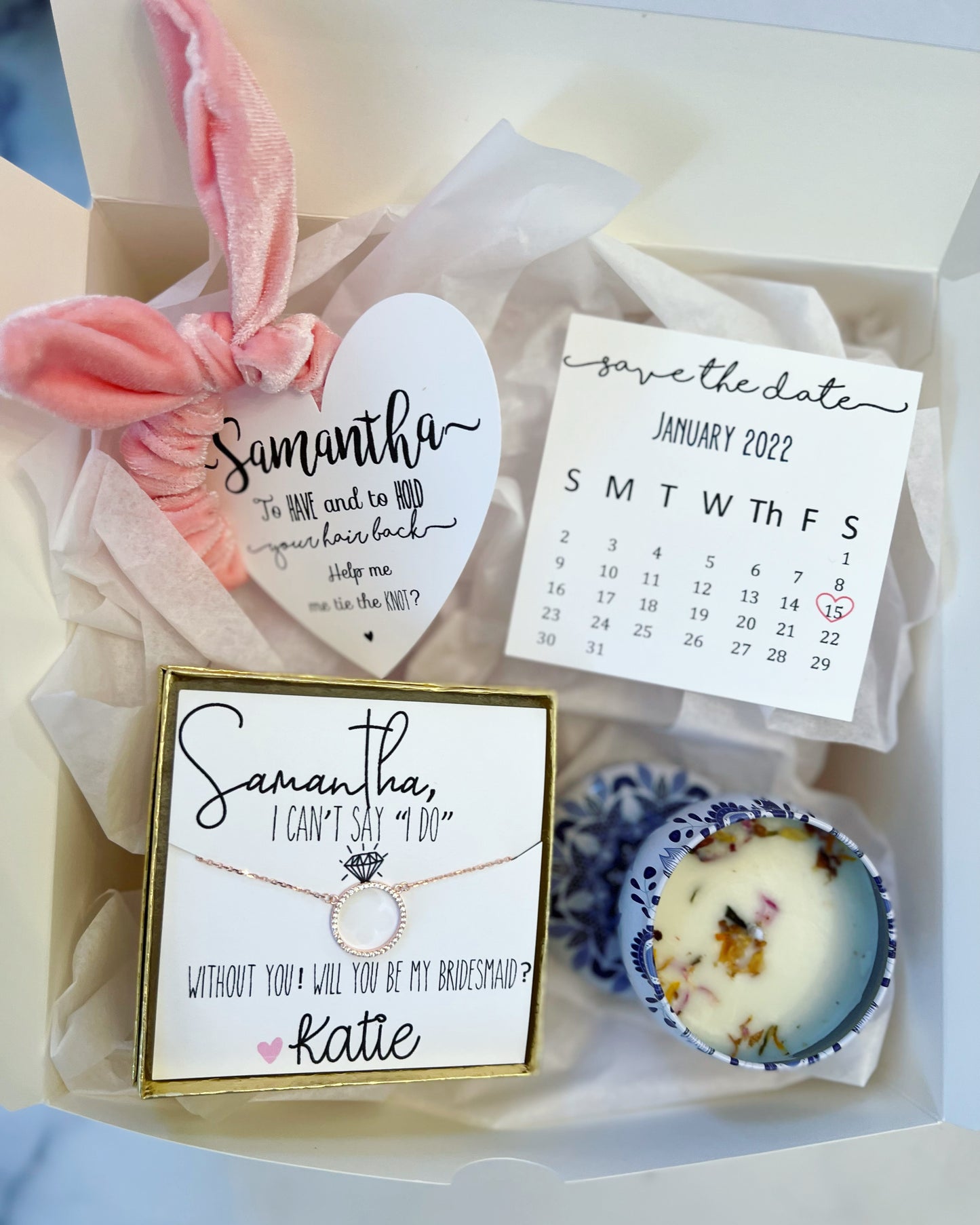 Save the Date Proposal Box