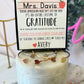 Gratitude Heart Cuff End of Year Teacher Gift