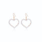 Statement Pearl Heart Earrings! Bridal Party