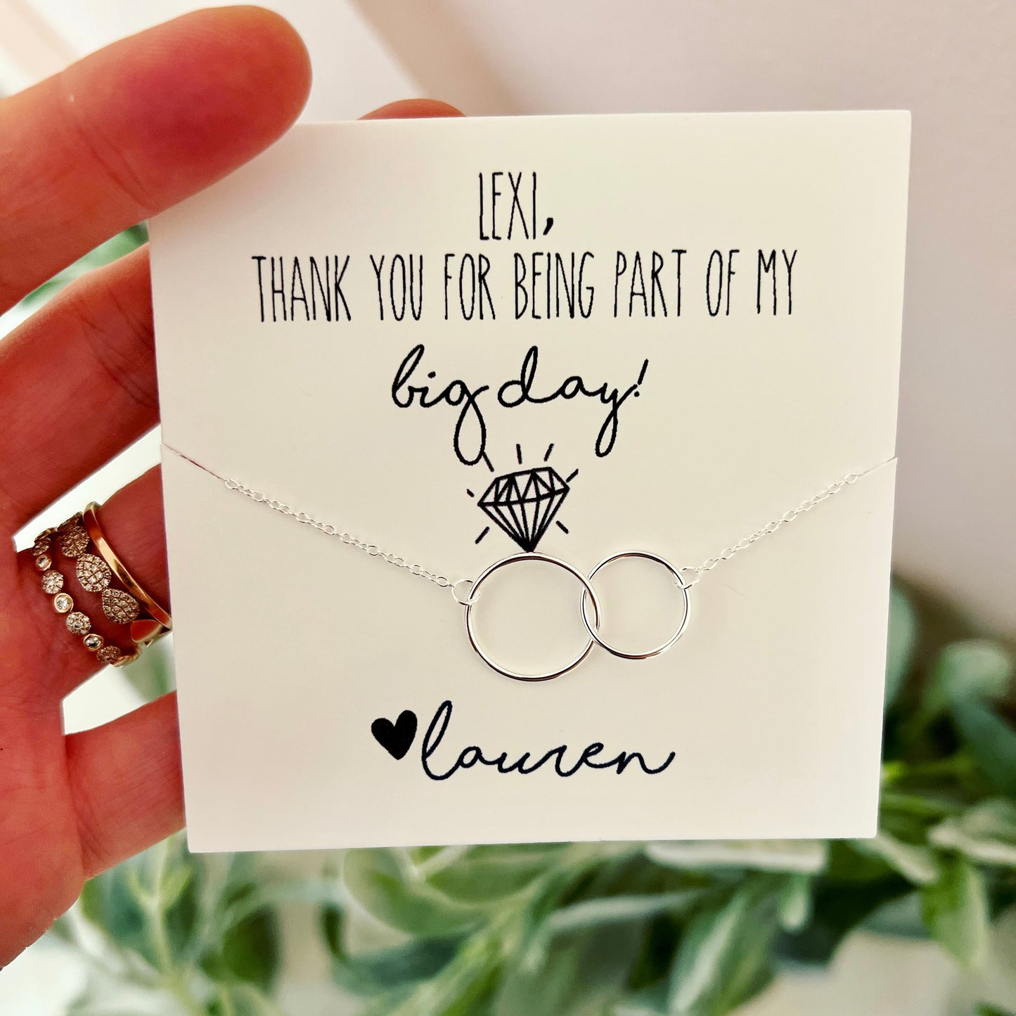 Thank You Gift! Infinity Necklace