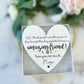 Amazing Friend Bridesmaid Heart Necklace