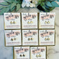 Girls Trip Gold & Marble Studs