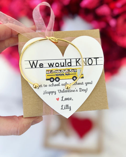 Leather Rope Knot Bus Driver End of Year Thank You Gift – Love Leigh Gift  Co.