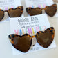 Valentine's day kids heart sunglasses!